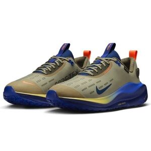 Nike Blue and Tan Athletic Shoes